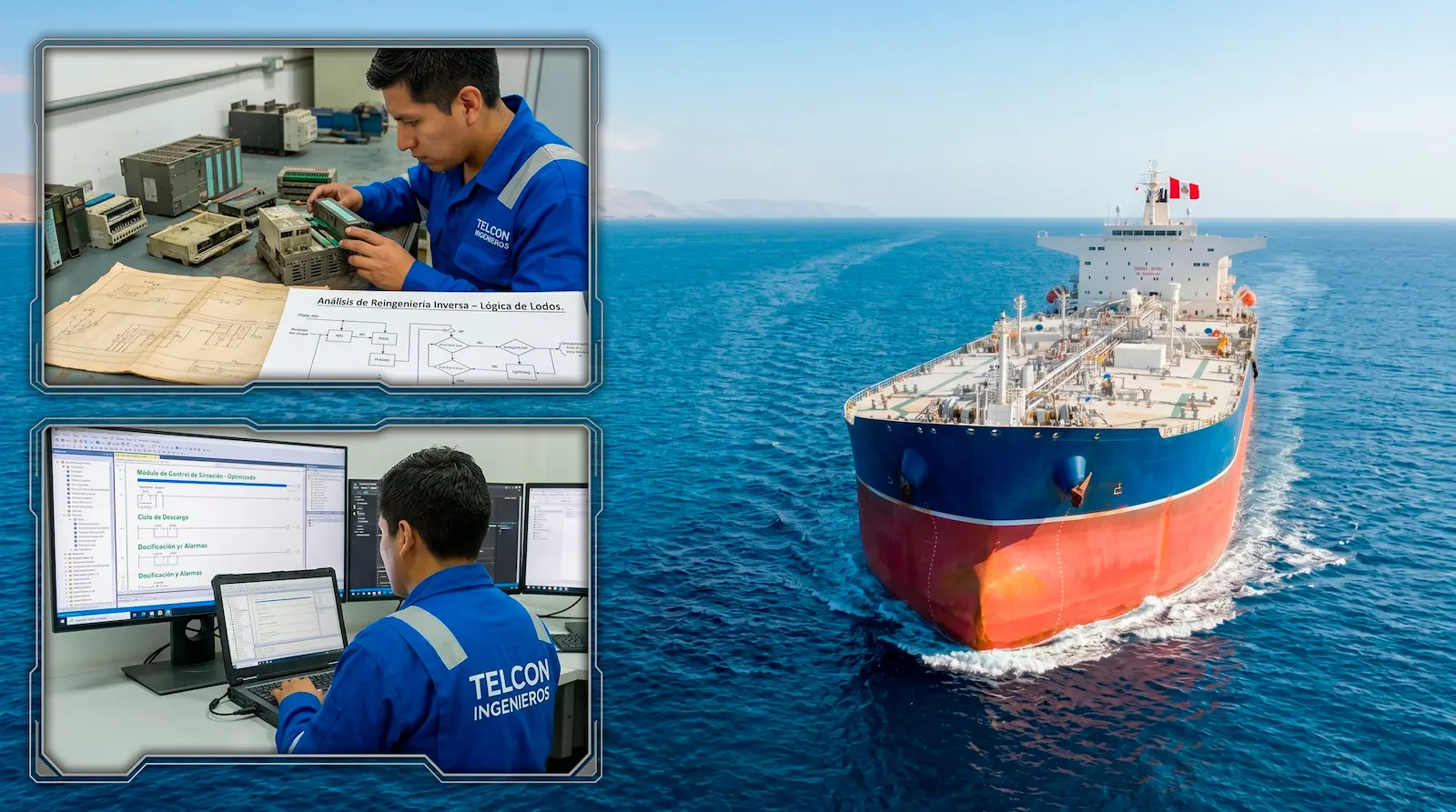 Reingeniería y Programación del Sistema de Control de Planta de Sewage - Automatización Industrial y Naval