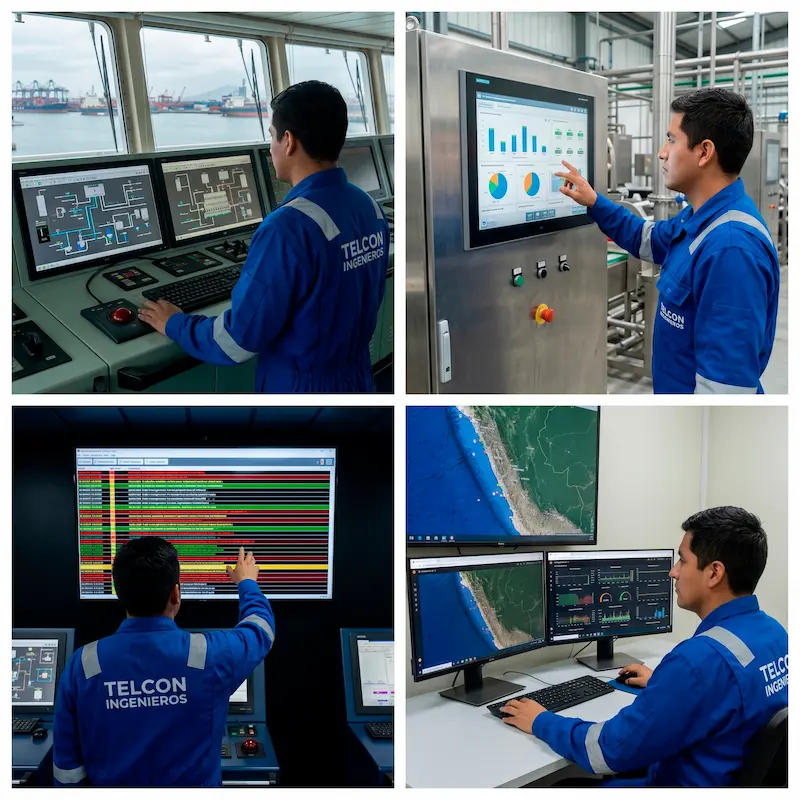 Software para Sistemas Navales e Industriales - Servicio TELCON
